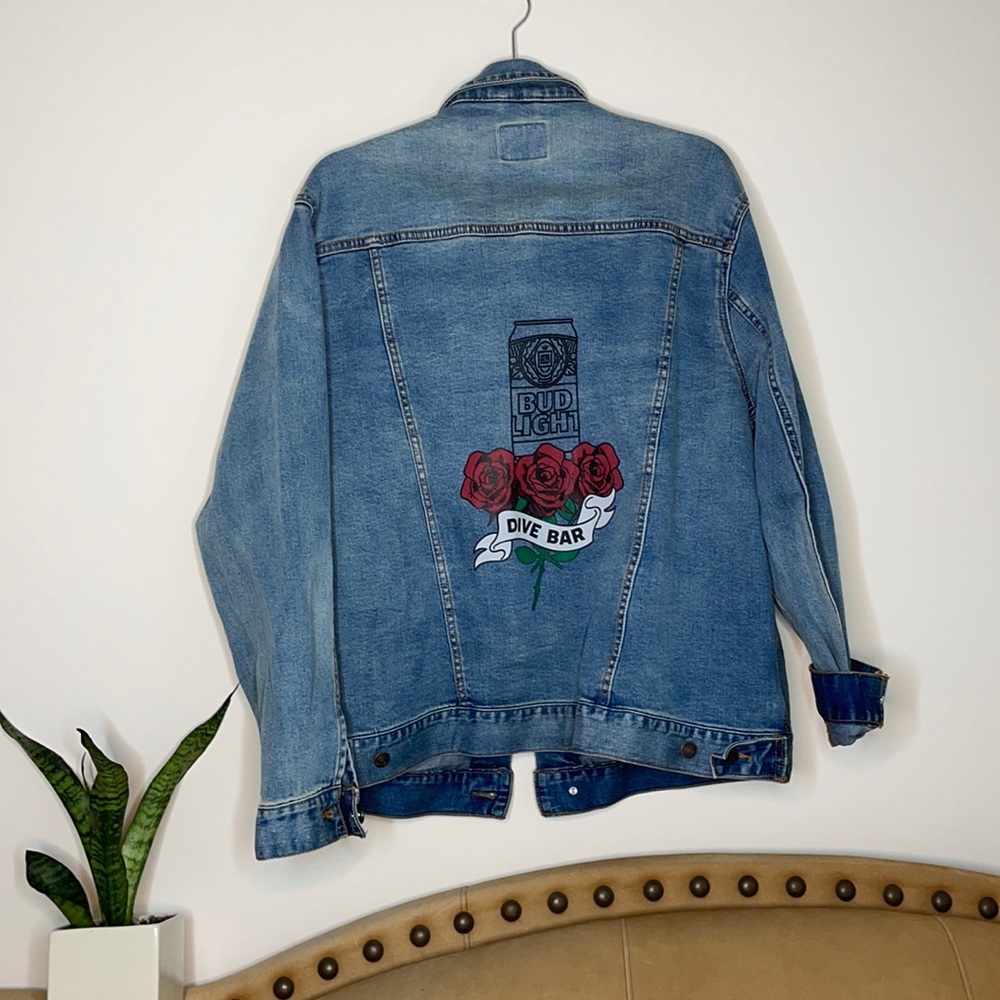 LIMITED EDITION BUDLIGHT DENIM JACKET